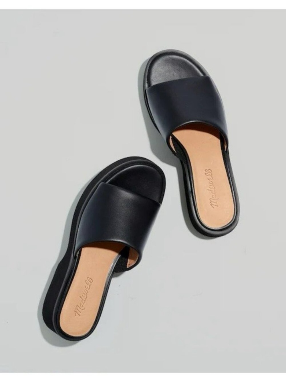 Madewell meesha platform mule - never worn